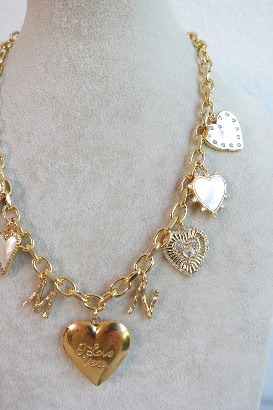 LUCKY CHARM CHAIN / GLD