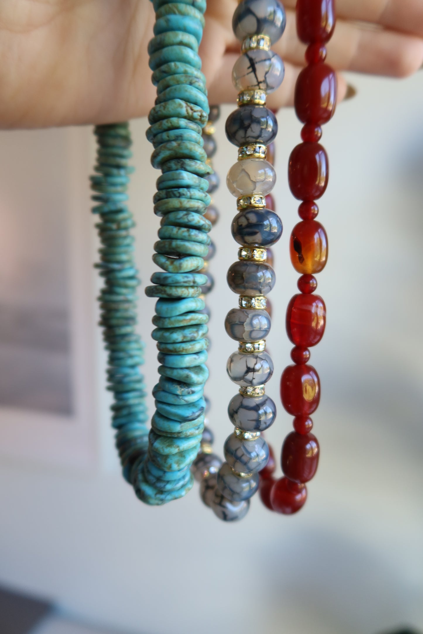 Blue Mirage Necklace