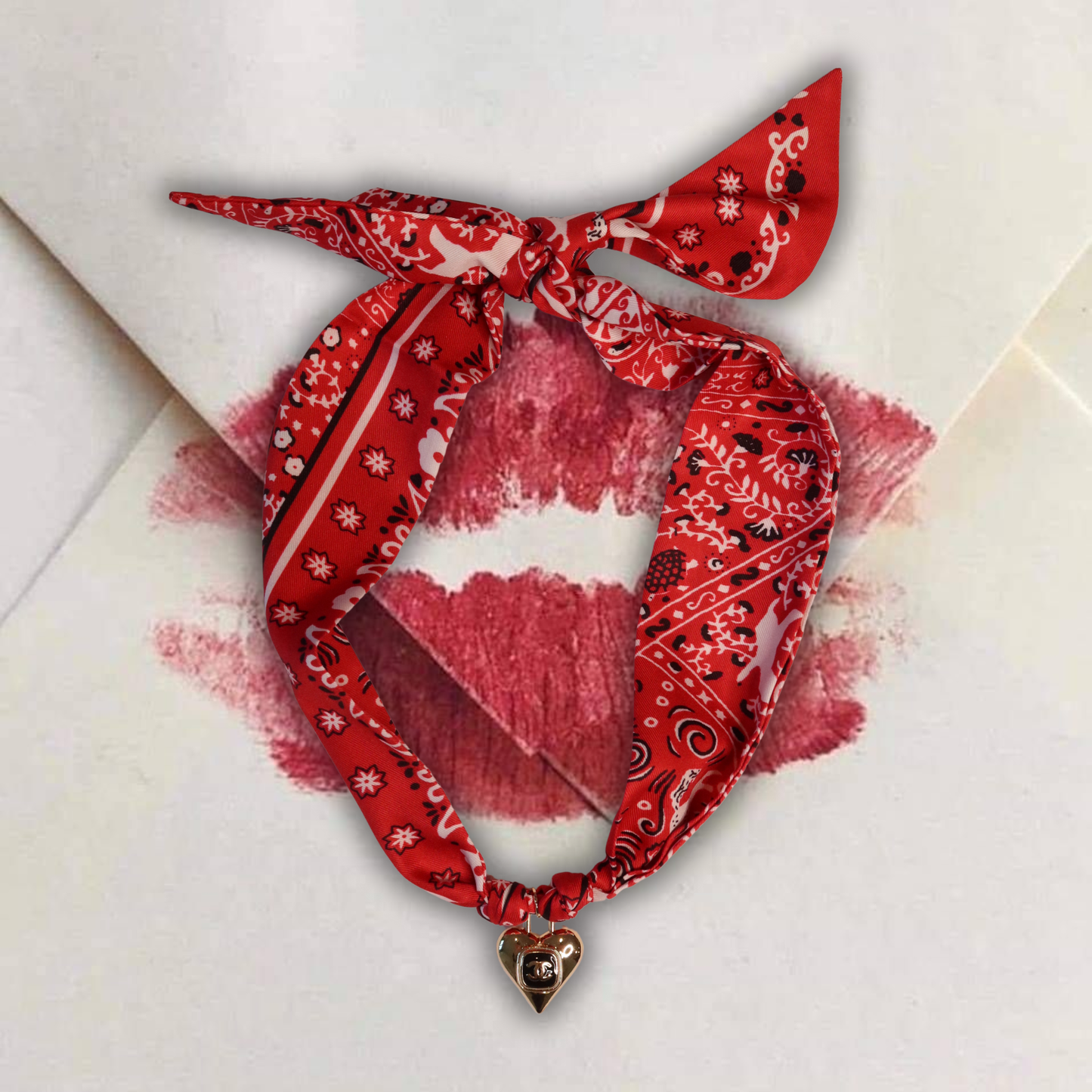 After Midnight Bandana Necklace