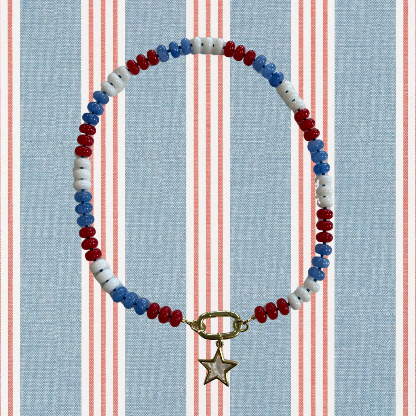 4th of July Necklace