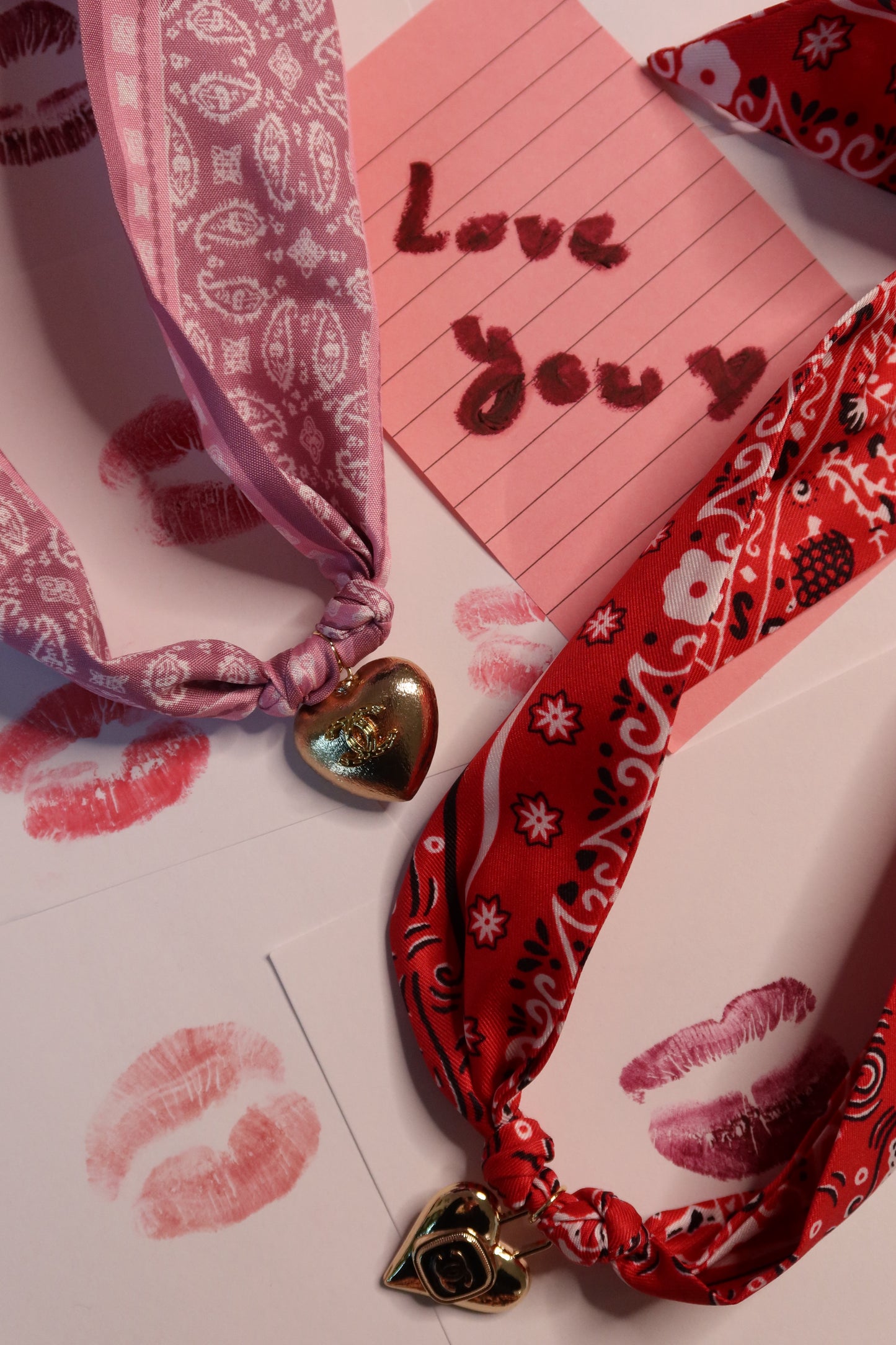 After Midnight Bandana Necklace