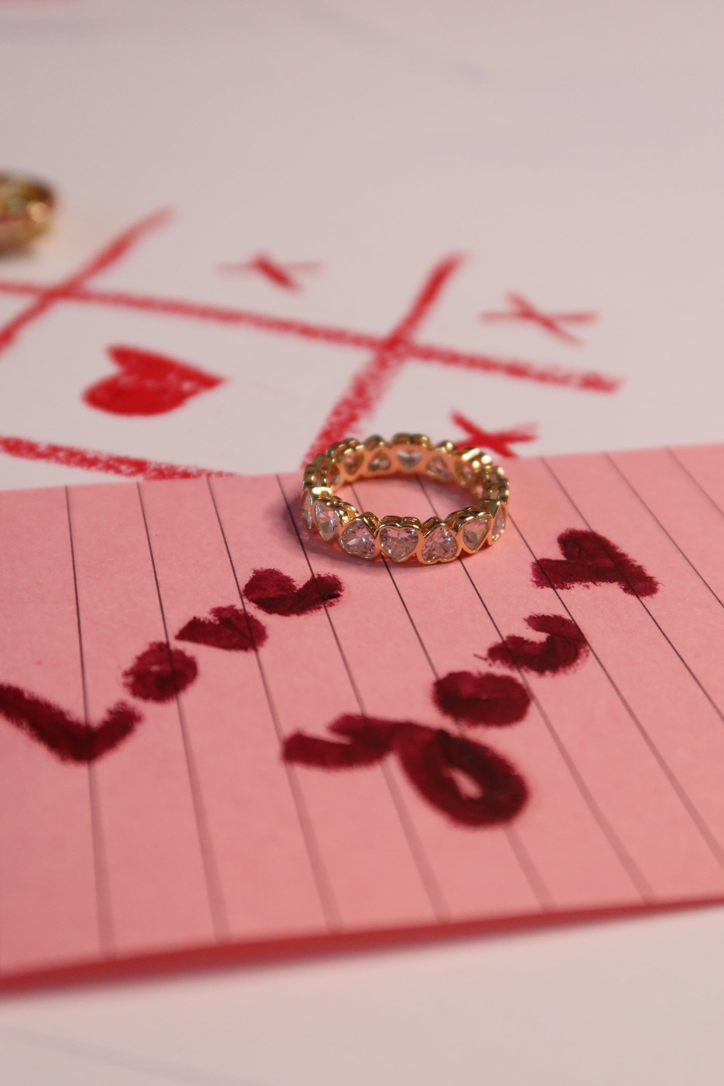 Signed With a Kiss Ring