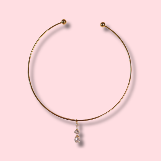 Lustre Drop Necklace