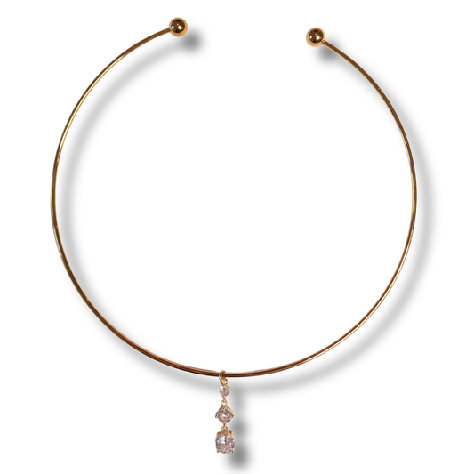 Lustre Drop Necklace
