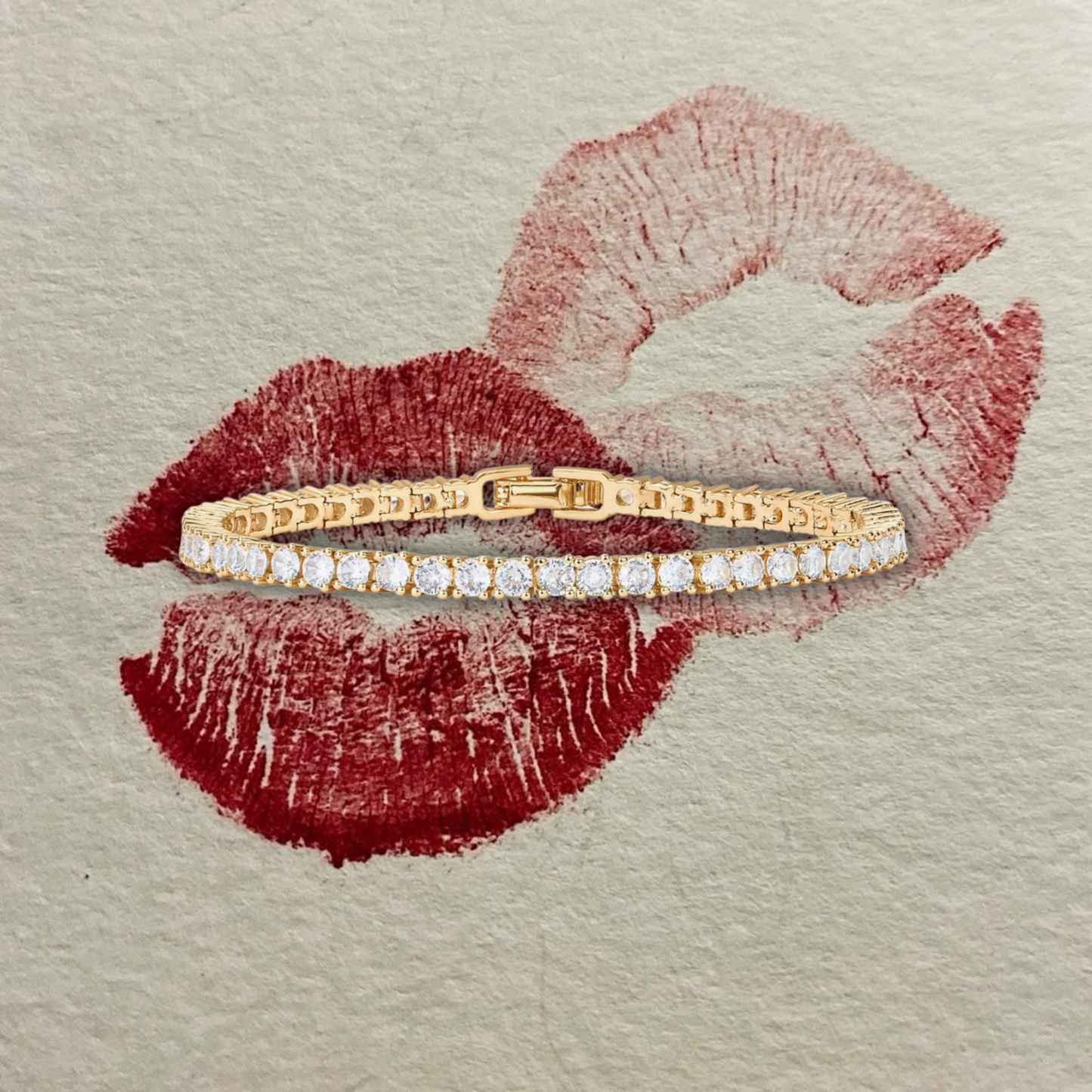 True Love Tennis Bracelet